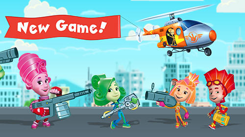 The fixies: The fixies helicopter masters. Fiksiki: Building games fix it free games for kids скріншот 1