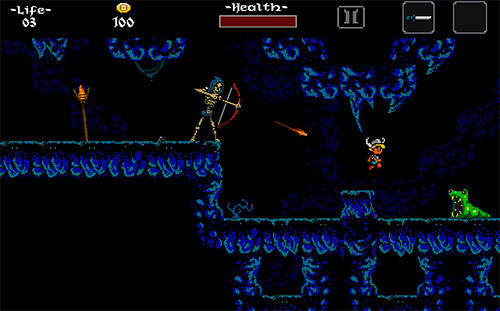 Ghoulboy: Curse of dark sword. Action platformer for Android