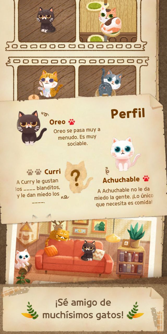 Secret Cat Forest captura de pantalla 1