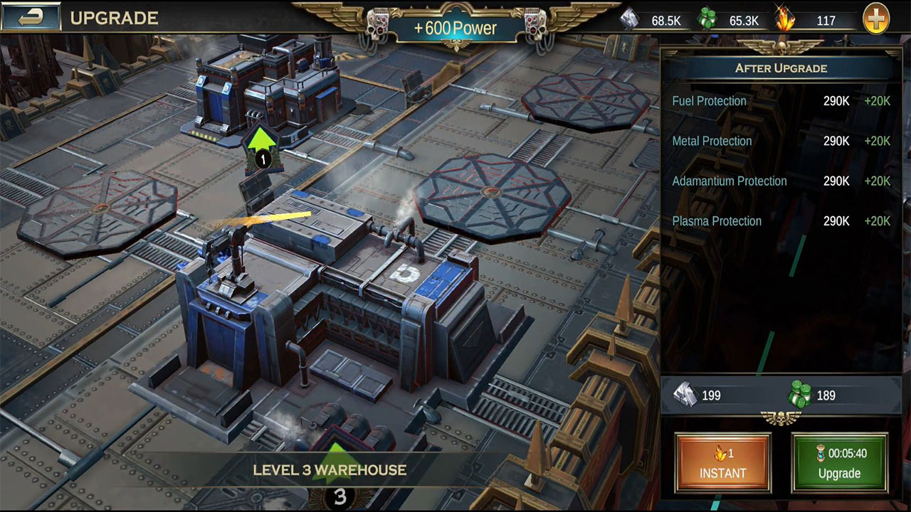 Warhammer 40,000: Lost Crusade screenshot 1