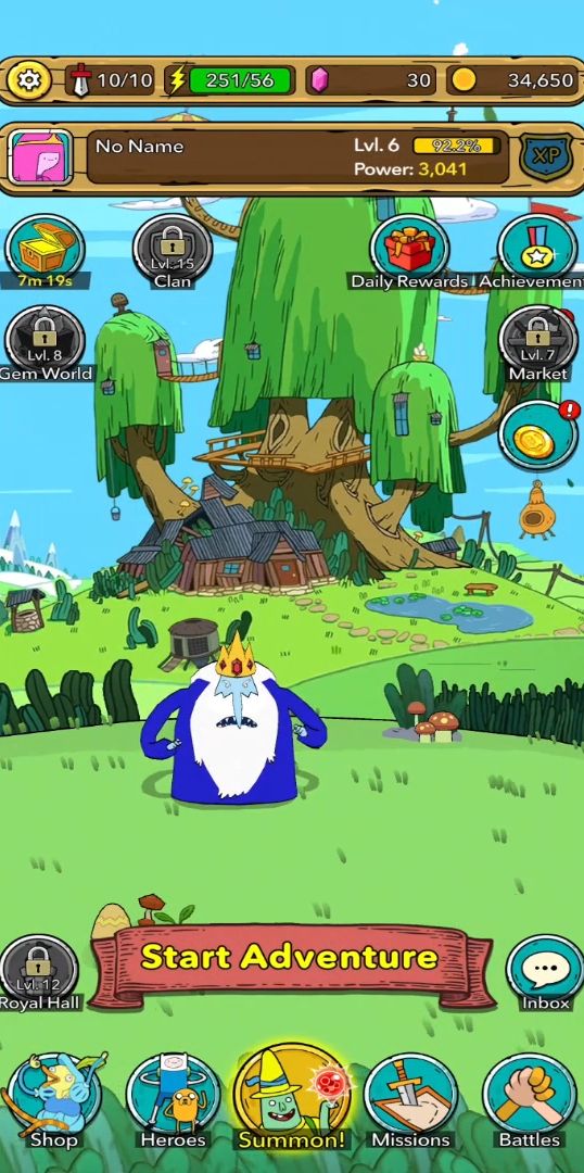 Adventure Time Heroes скриншот 1