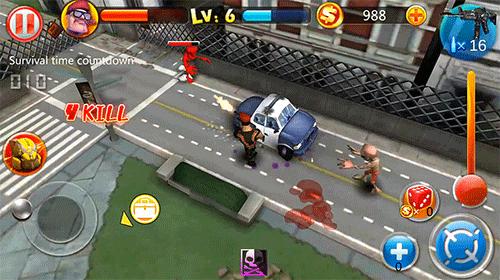 Zombie street battle for Android