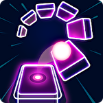 Dancing ballz: Music dance line tiles game icon