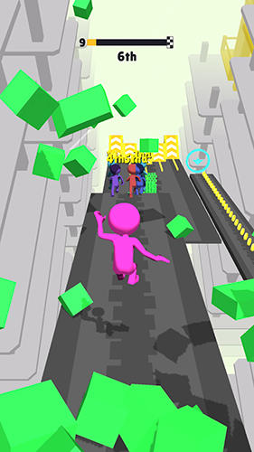 Fall race 3D screenshot 1