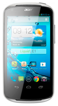 Acer Liquid E1 Apps