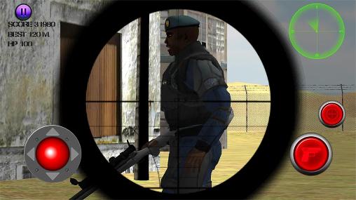 Sniper SWAT FPS captura de pantalla 1