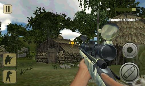 Army commando: Sniper shooting 3D capture d'écran 1