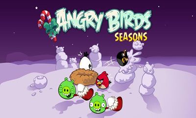 Angry Birds Seasons Winter Wonderham! скриншот 1