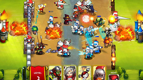 King rivals: War clash for Android