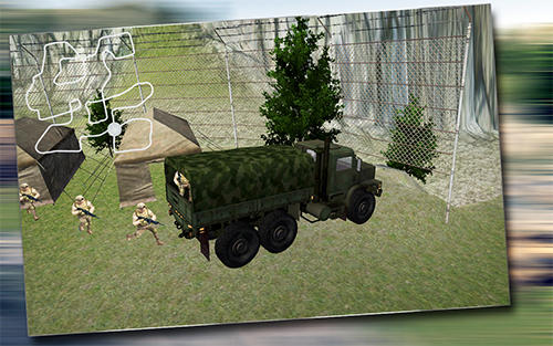 Army truck driver 3D скріншот 1