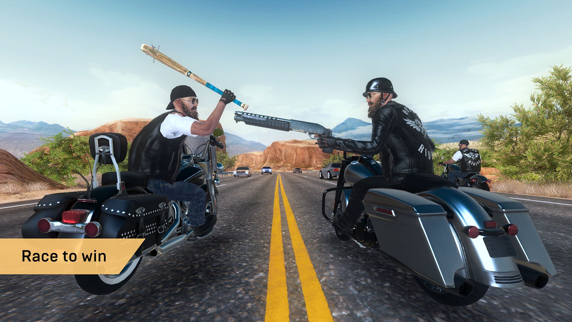 Outlaw Riders: War of Bikers for Android