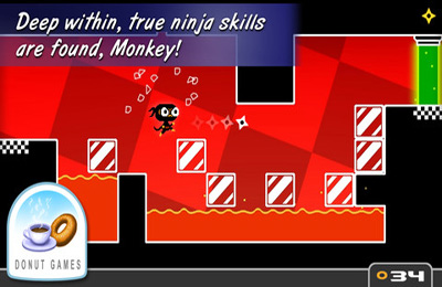 iPhone向けのMonkey Ninja無料 