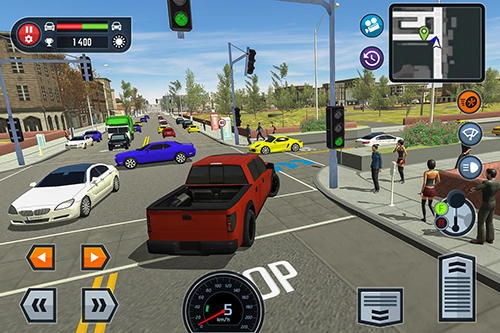  Car driving school simulator на русском языке