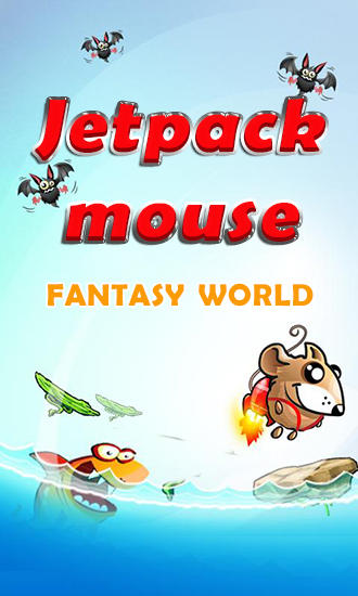 Jetpack mouse: Fantasy world icon