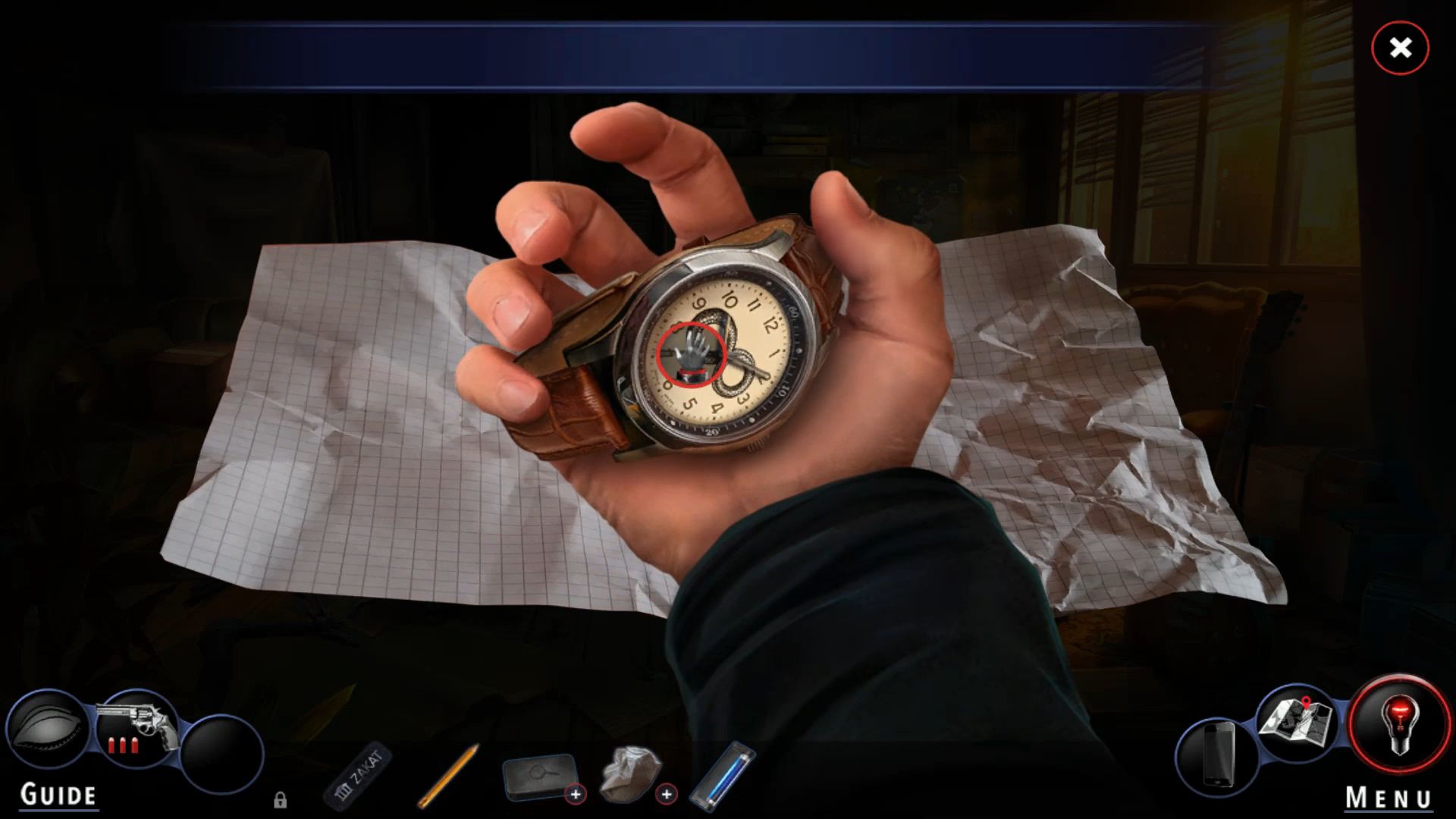 Adam Wolfe: Dark Detective Mystery Game スクリーンショット1