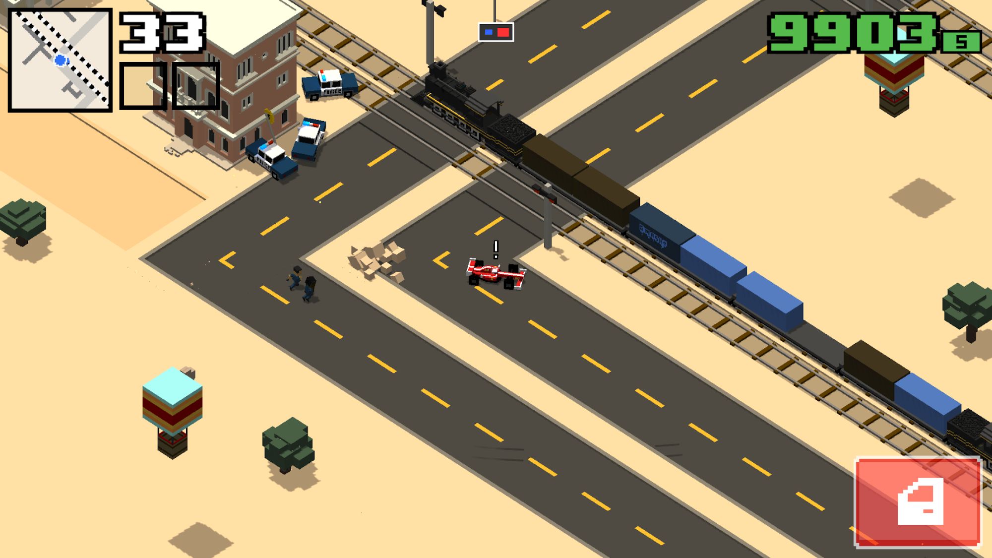 Smashy Road: Wanted 2 for Android