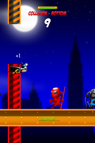 Les super chauves-souris: Ninja knockout pour iPhone gratuitement