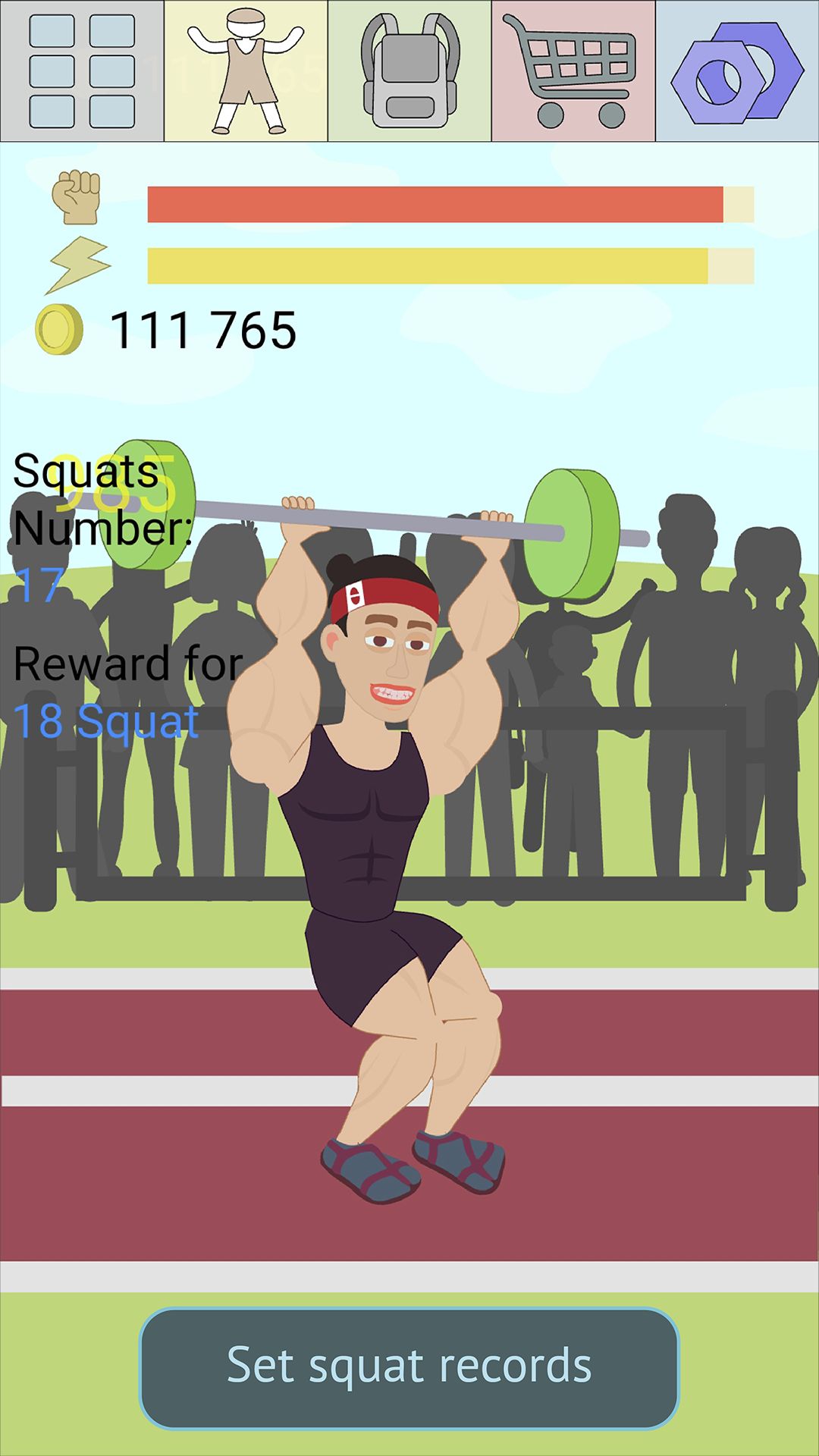Muscle clicker 2: RPG Gym game for Android