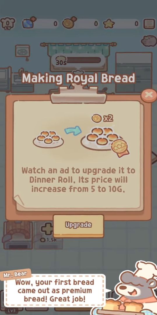 Bear Bakery - Merge Tycoon for Android