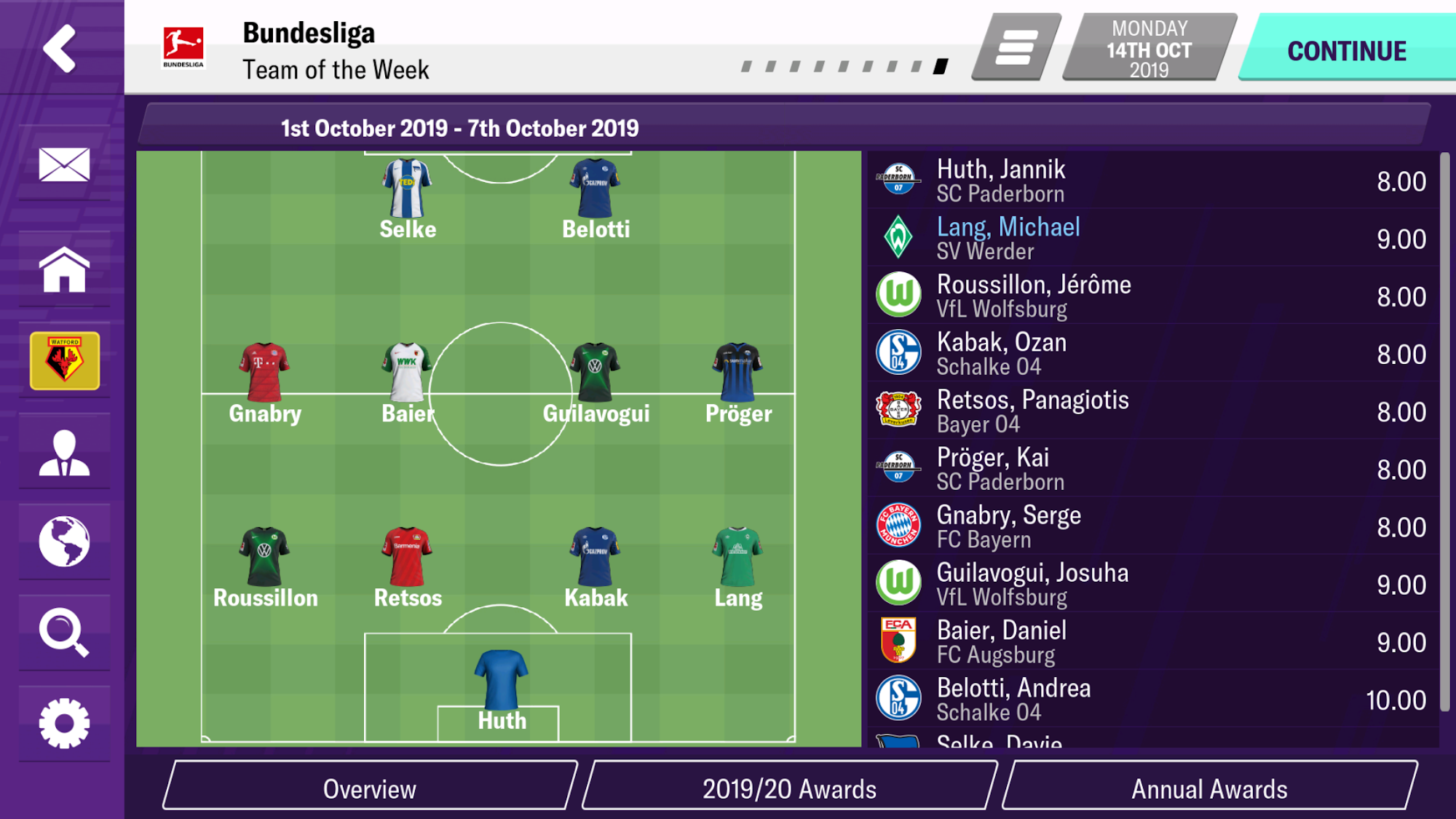 Football Manager 2020 Mobile скриншот 1
