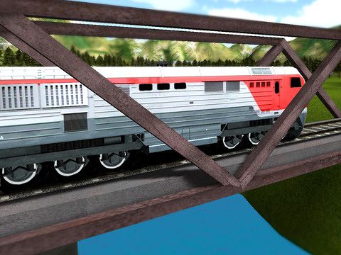 Viaje en tren 3D