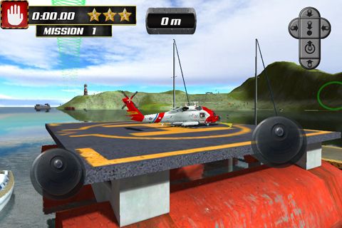 Helicopter parking simulator for iPhone