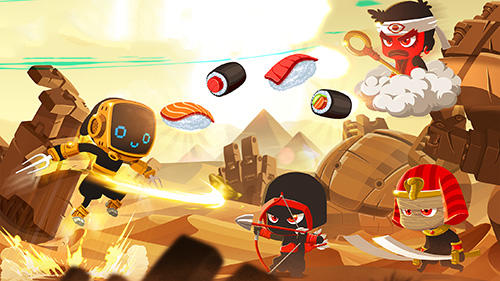 Ninja dash: Ronin jump RPG für Android