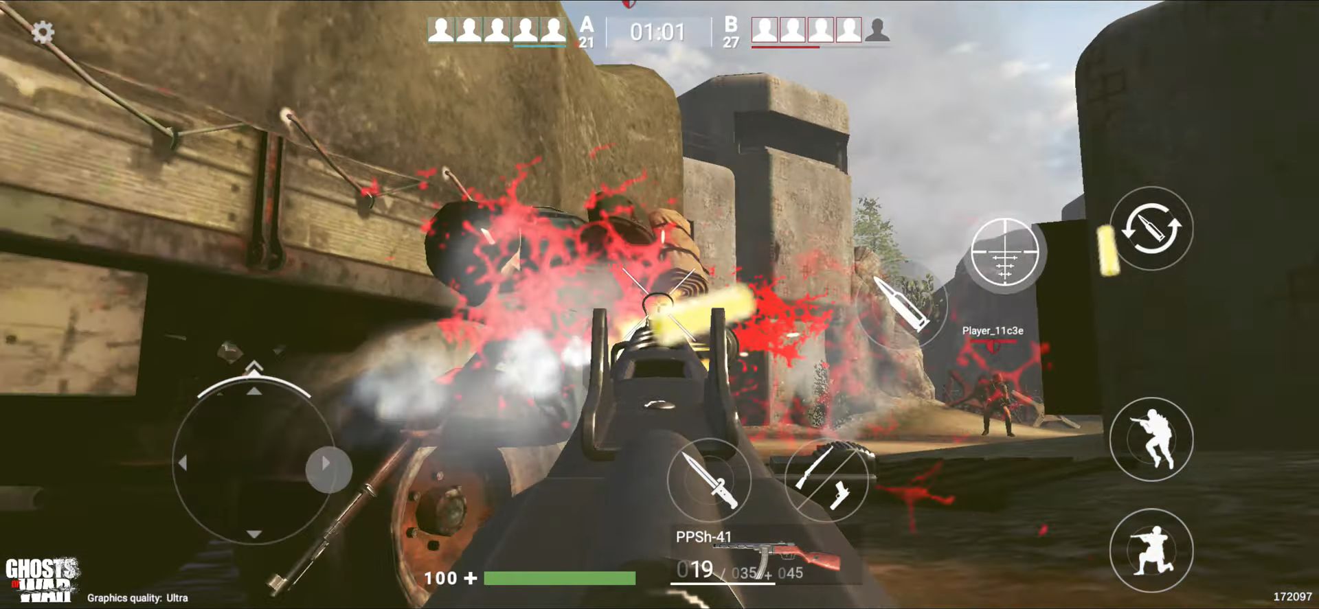 Ghosts of War: WW2 Shooting games скриншот 1