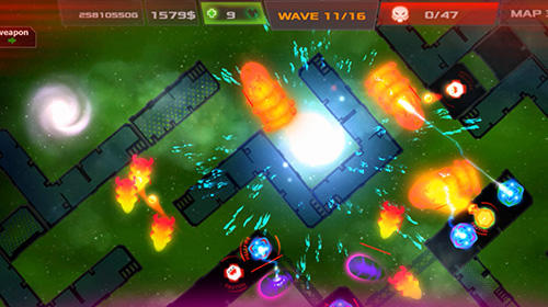 Strategy: Galaxy glow defense pour Android
