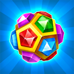 Gems and dragons: Match 3 icon