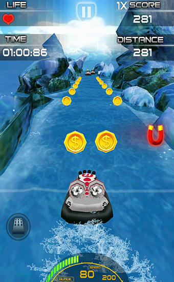 Ice yacht racing screenshot 1