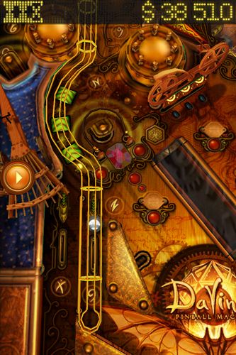  Da Vinci pinball in English