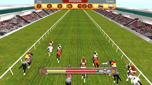 Horse racing simulation 3D capture d'écran 1