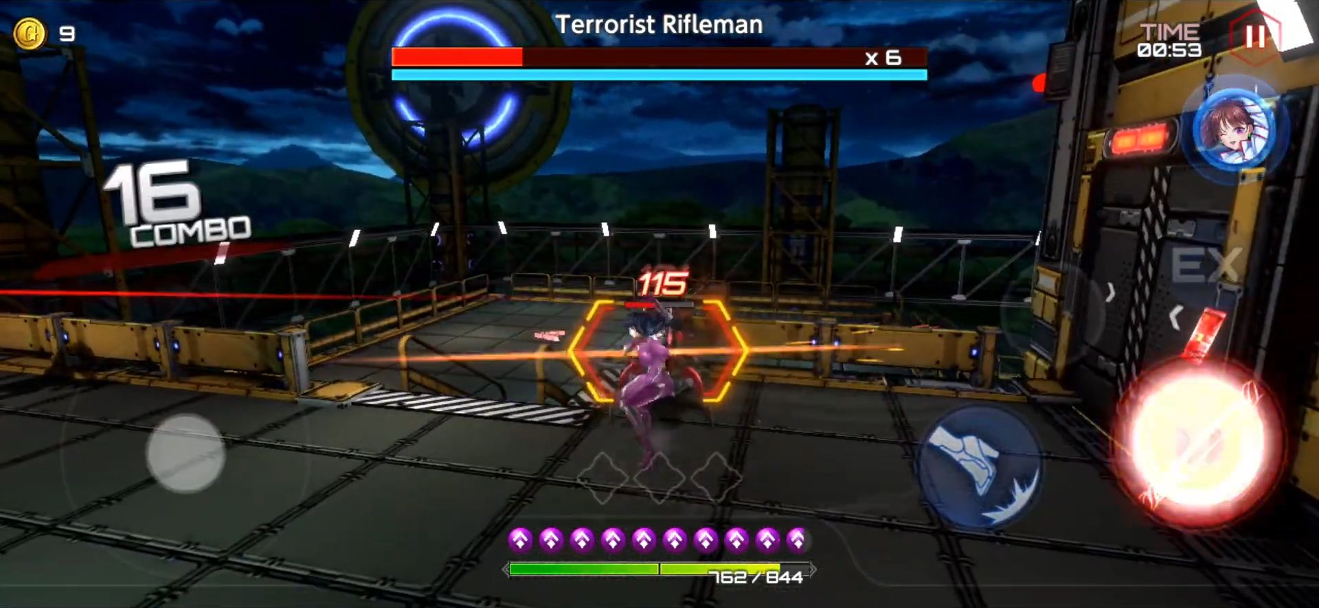 Action Taimanin captura de pantalla 1