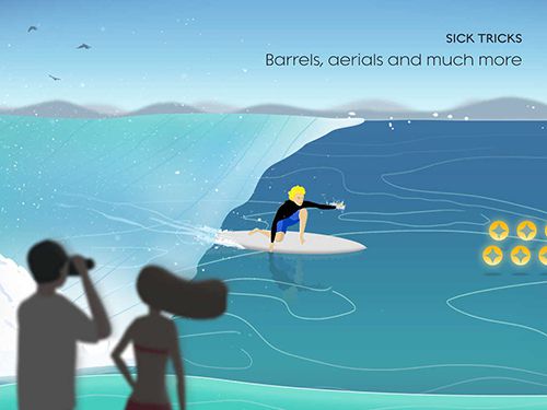 Practica surf: Ola infinita para iPhone gratis