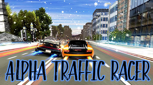 Alpha traffic racer icon