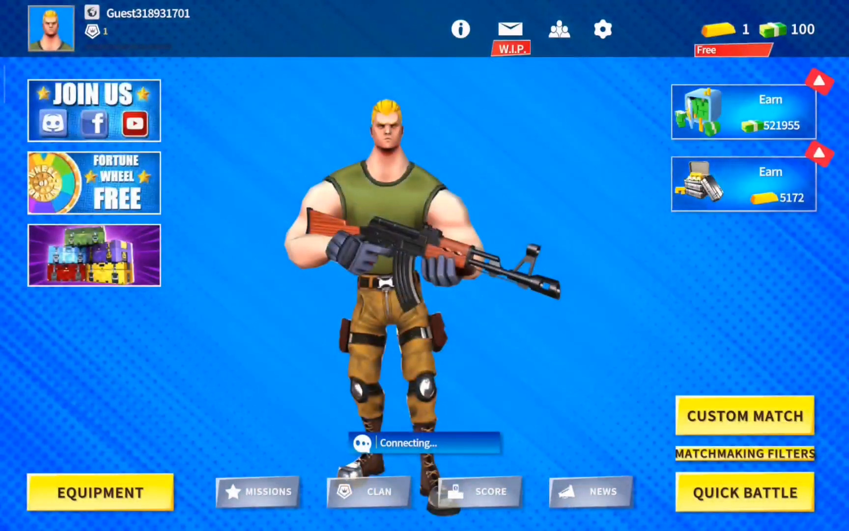 M-Gun: Online Shooting Games screenshot 1