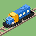 Train puzzle icon