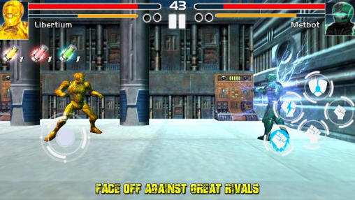 Fighting game: Steel avengers captura de tela 1