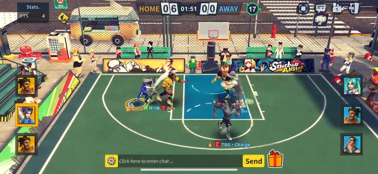 Streetball Allstar: GLOBAL screenshot 1