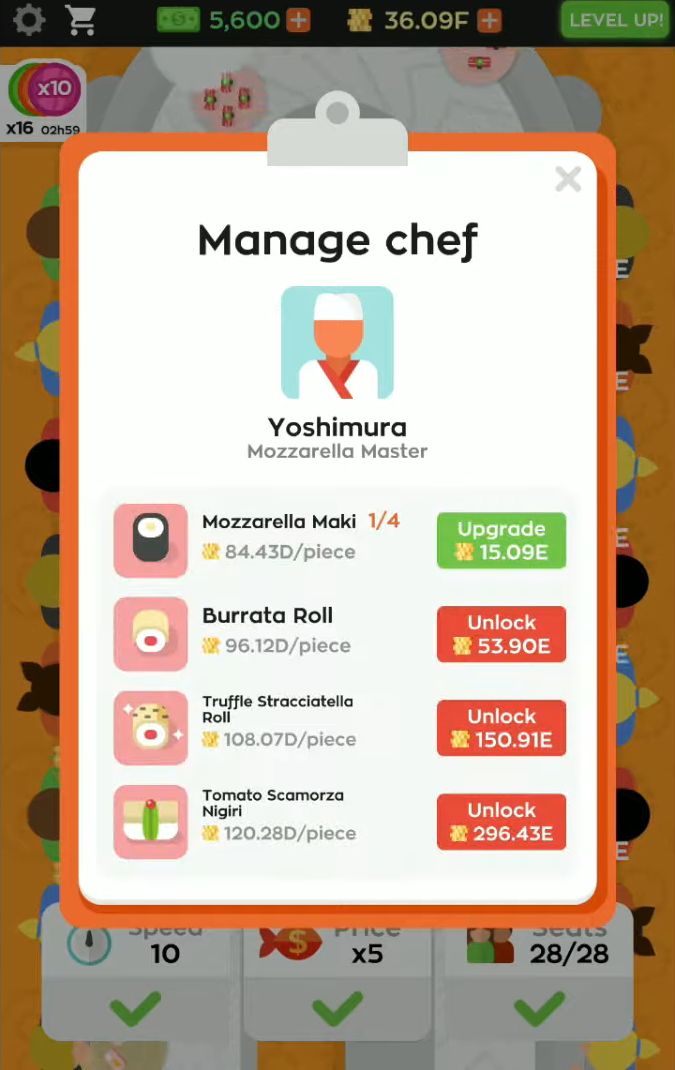 Sushi Bar Idle for Android
