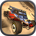 Offroad buggy hero trials race Symbol