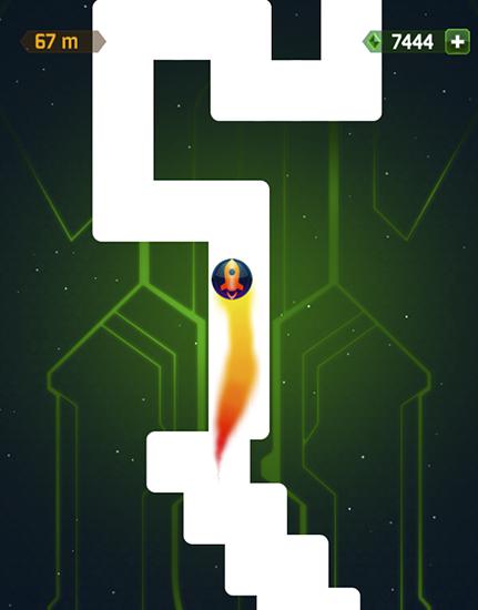 Follow the line: Glow space для Android