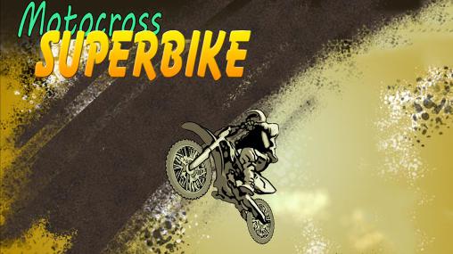 Motocross superbike ícone