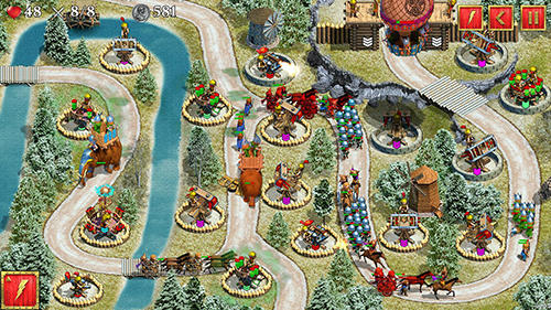 Defense of Roman Britain TD: Tower defense game captura de pantalla 1