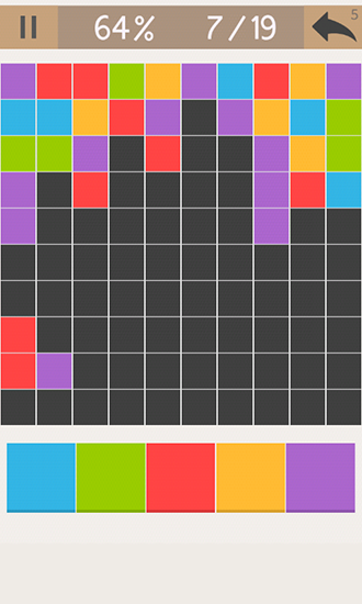 Discolor: Addictive puzzle screenshot 1