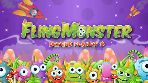 Fling monster: Defend planet Х captura de pantalla 1