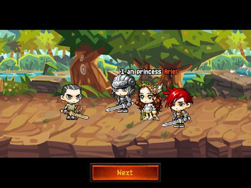 Tap heroes RPG: Prelude captura de pantalla 1
