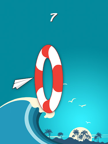 Paper plane: Tap game for Android
