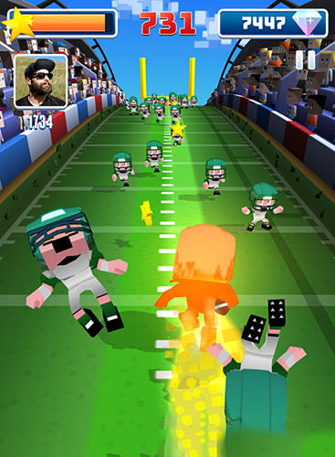 Blocky beast mode football для Android
